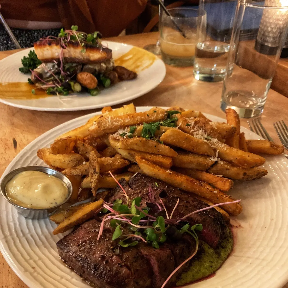 Flat Iron Steak & Frites