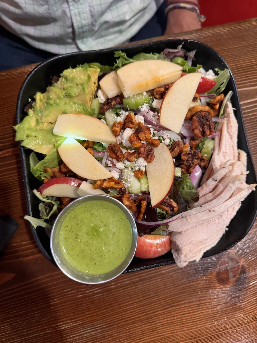 Apple Walnut with Chicken Salad