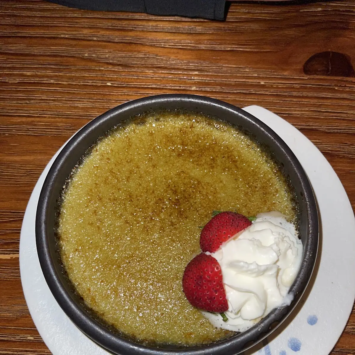 Green Tea Creme Brulee
