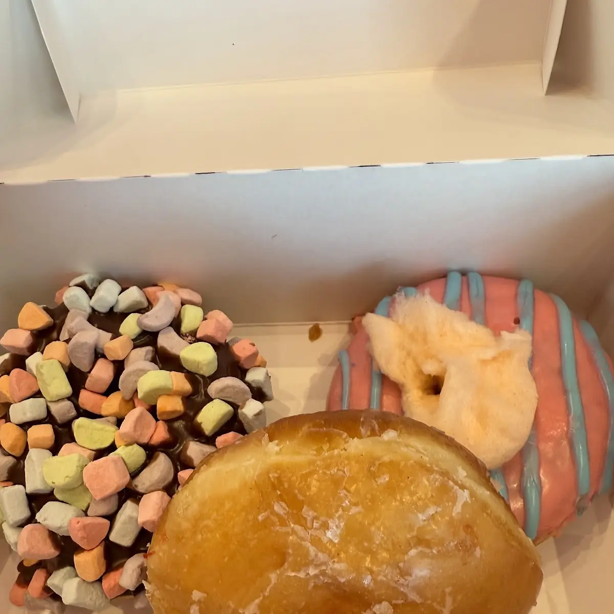 Cotton Candy Donut