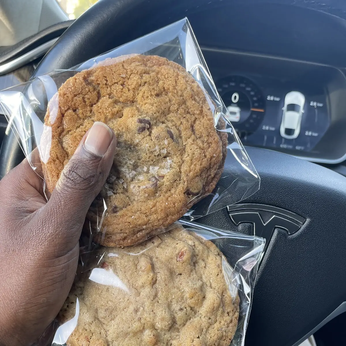 Chocolate Chip Sea Salt Cookie