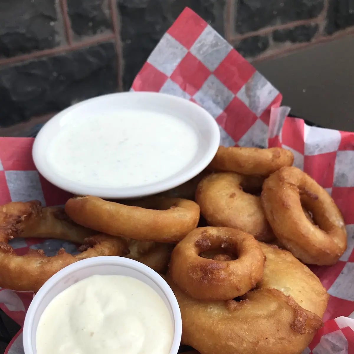 Beer-Battered Onion Rings