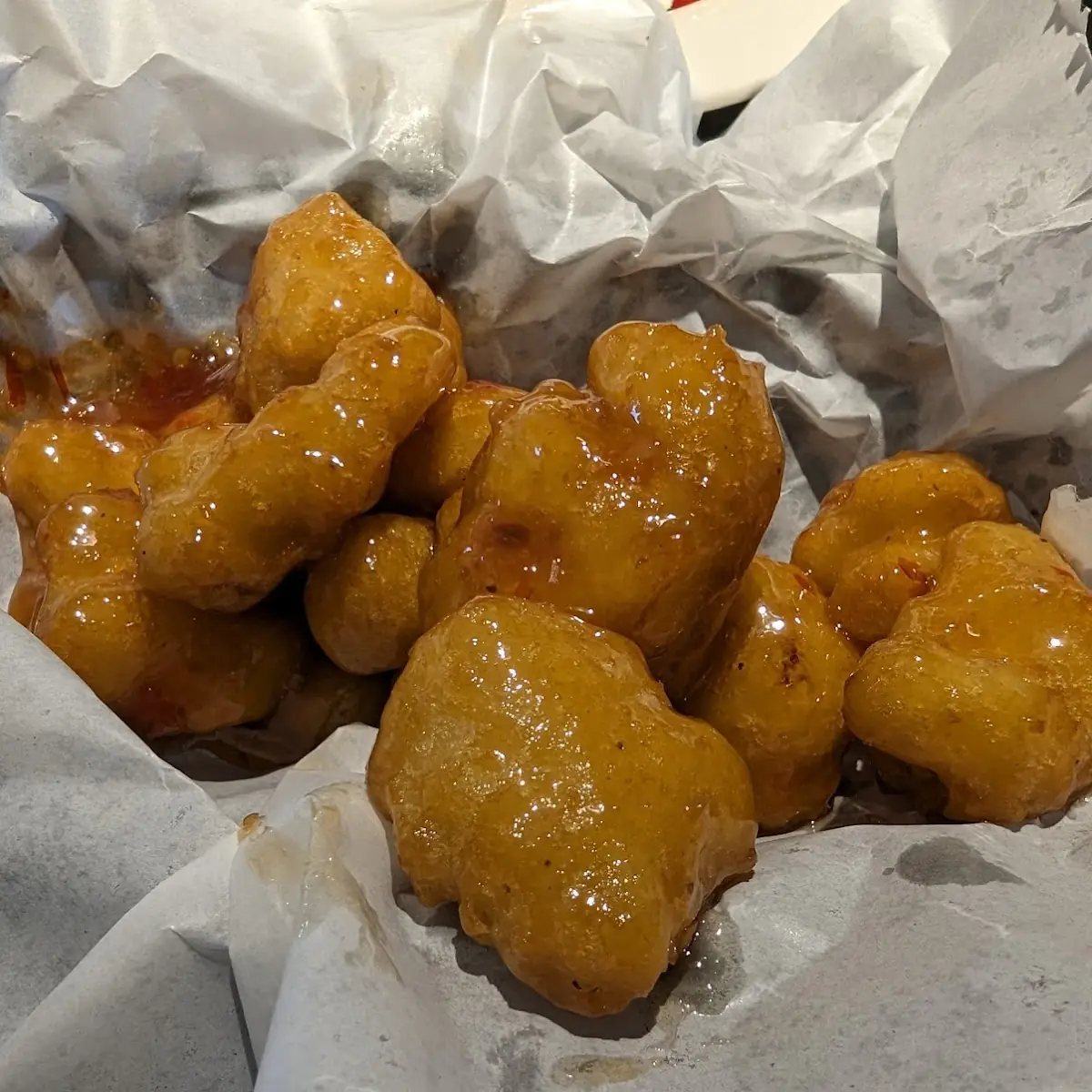 Cauliflower Wings with Sweet Chili Sauce