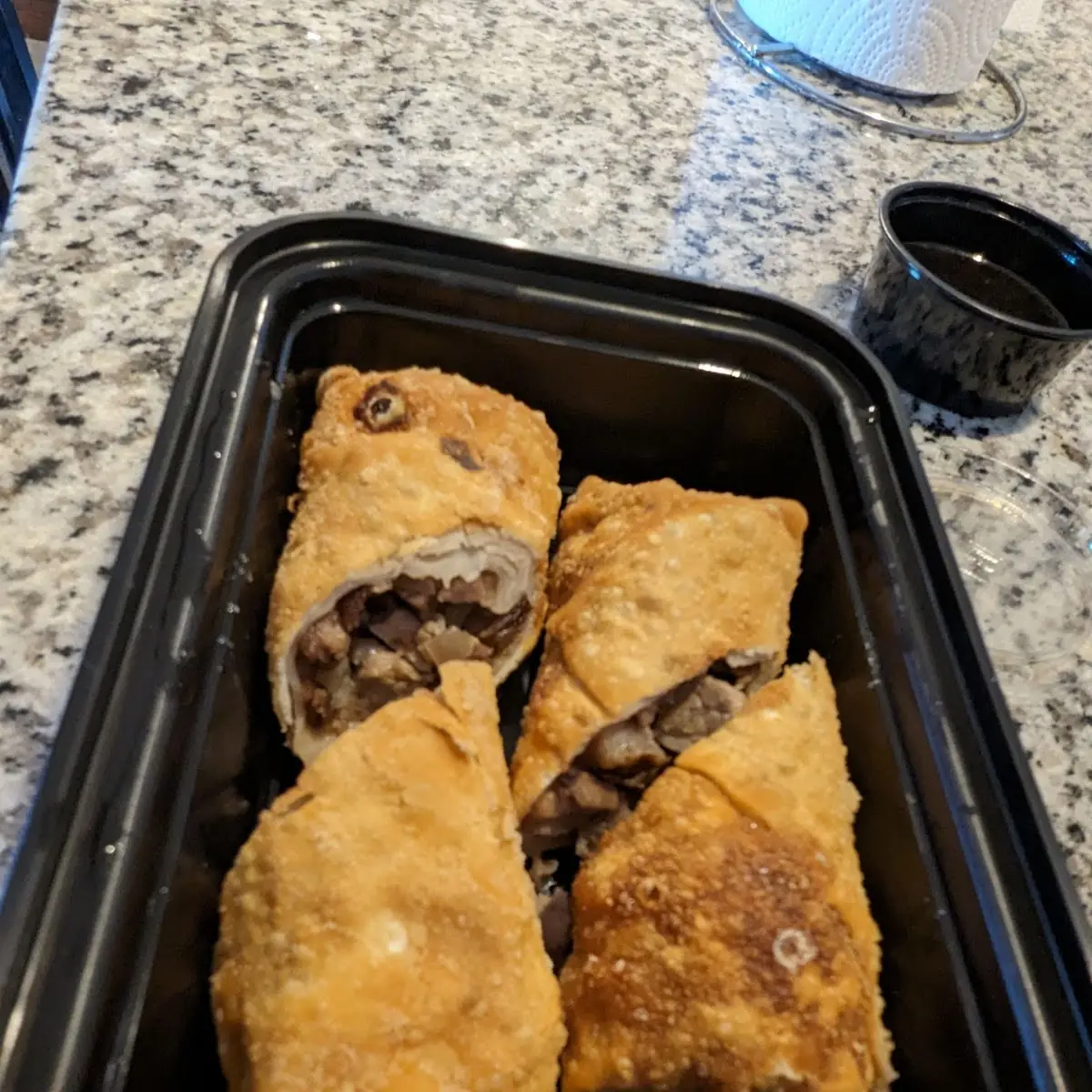Prime Rib Egg Roll
