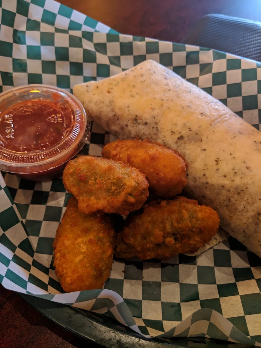 Chicken Fajita and J-Bombs