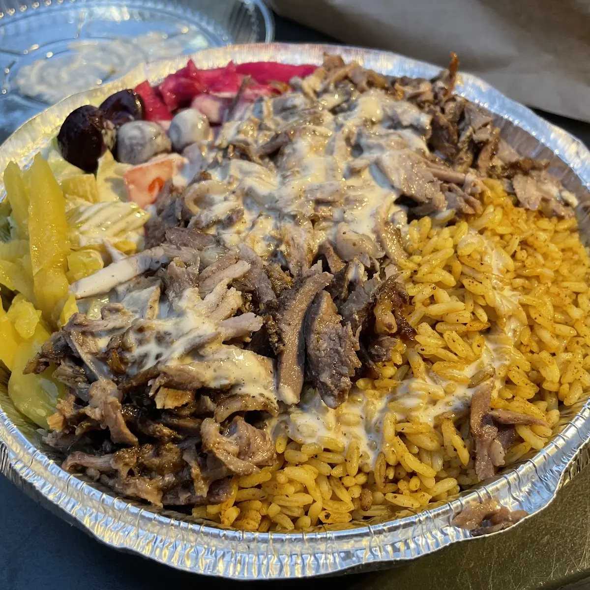 Shawarma Plate Lamb