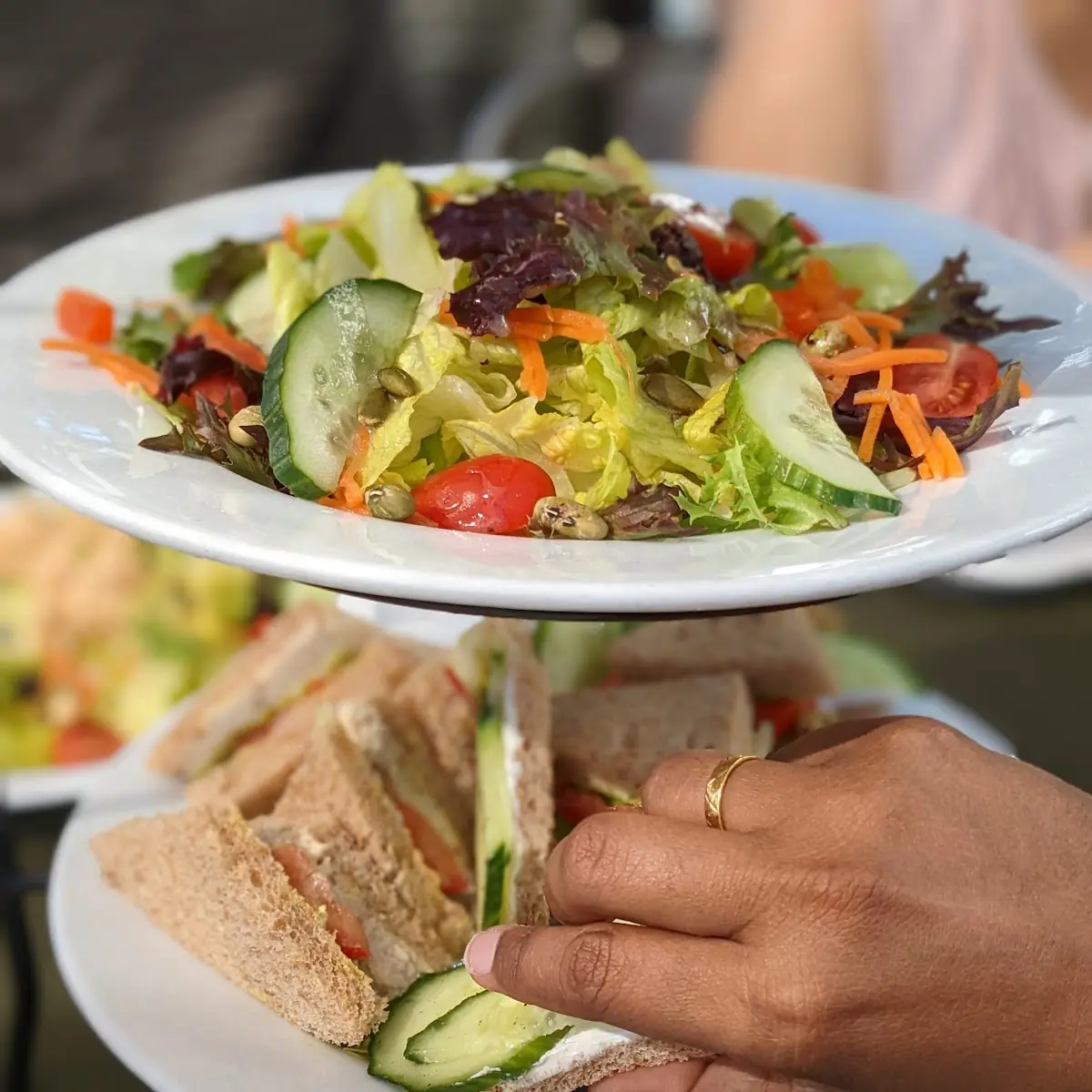 Salad & Tea
