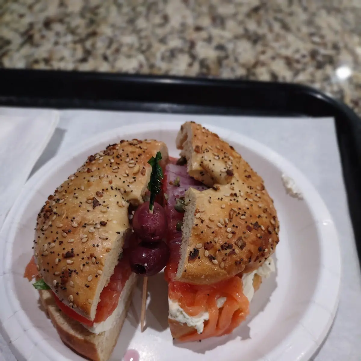 Bagel with Peanut Butter
