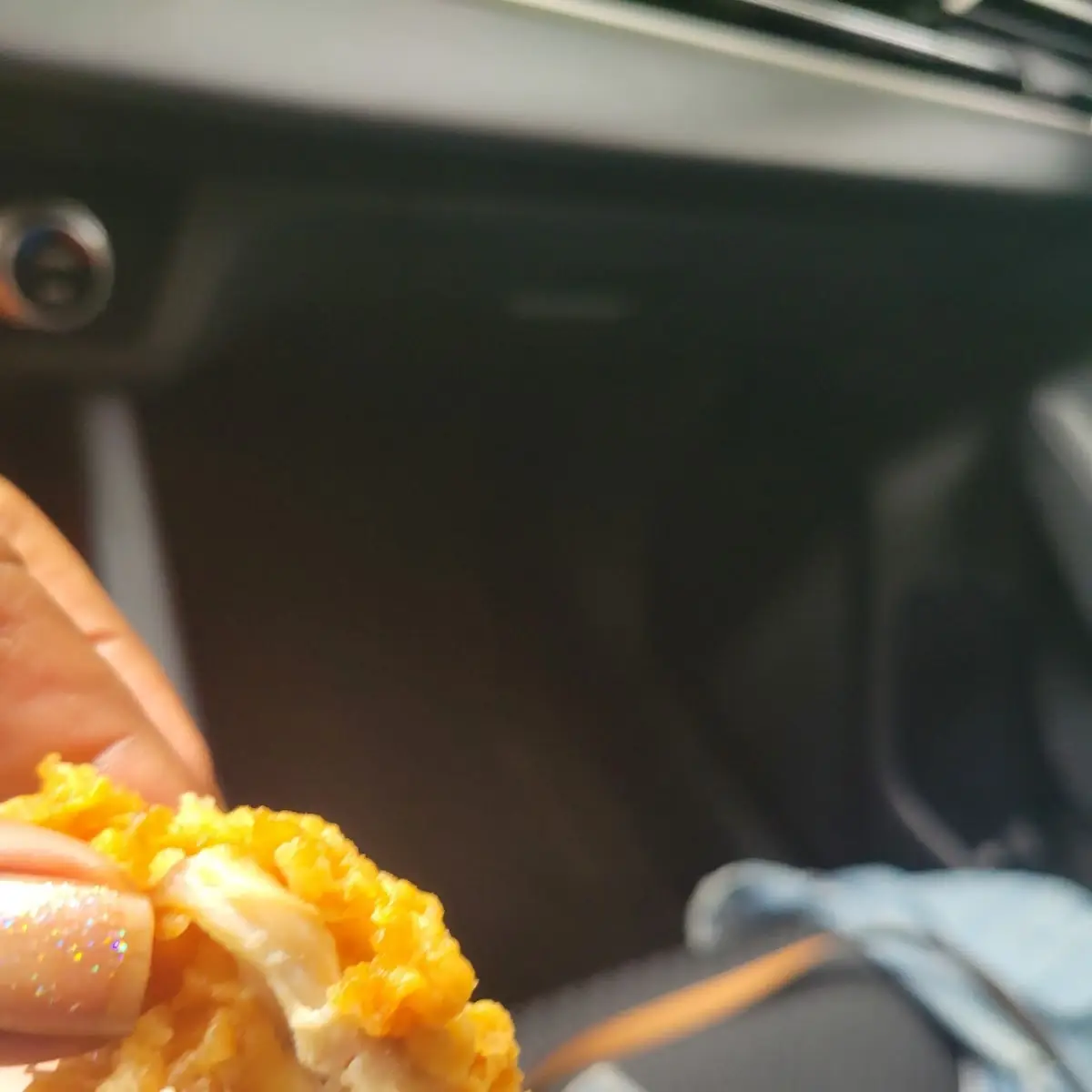 Fried Chicken Thigh Excessive Skin