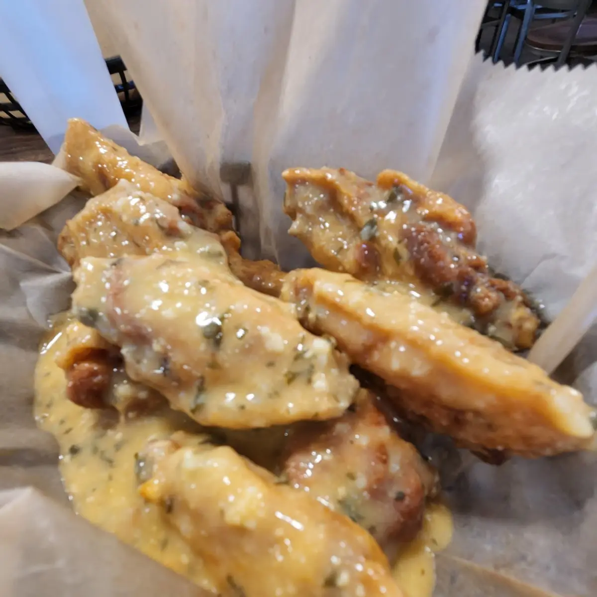 Garlic Parmesan Wings