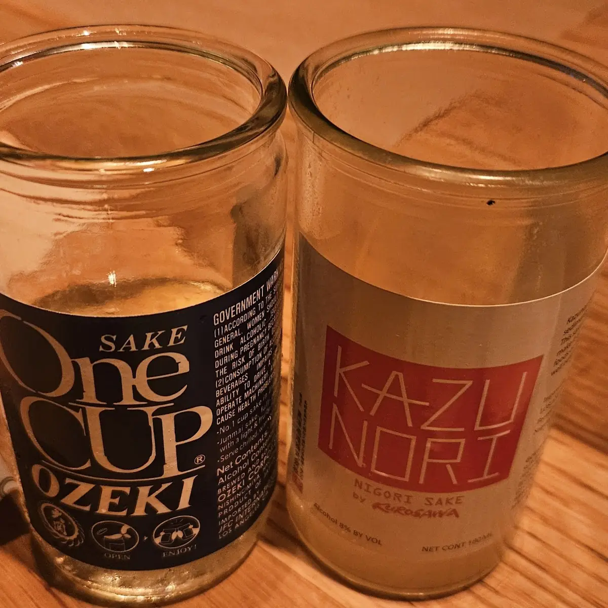 2 Different Types of Sake