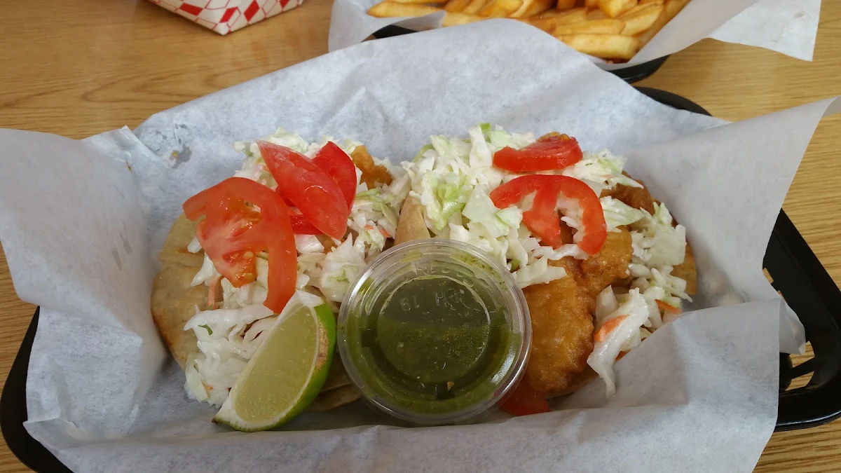 Fish and Shrimp Tacos