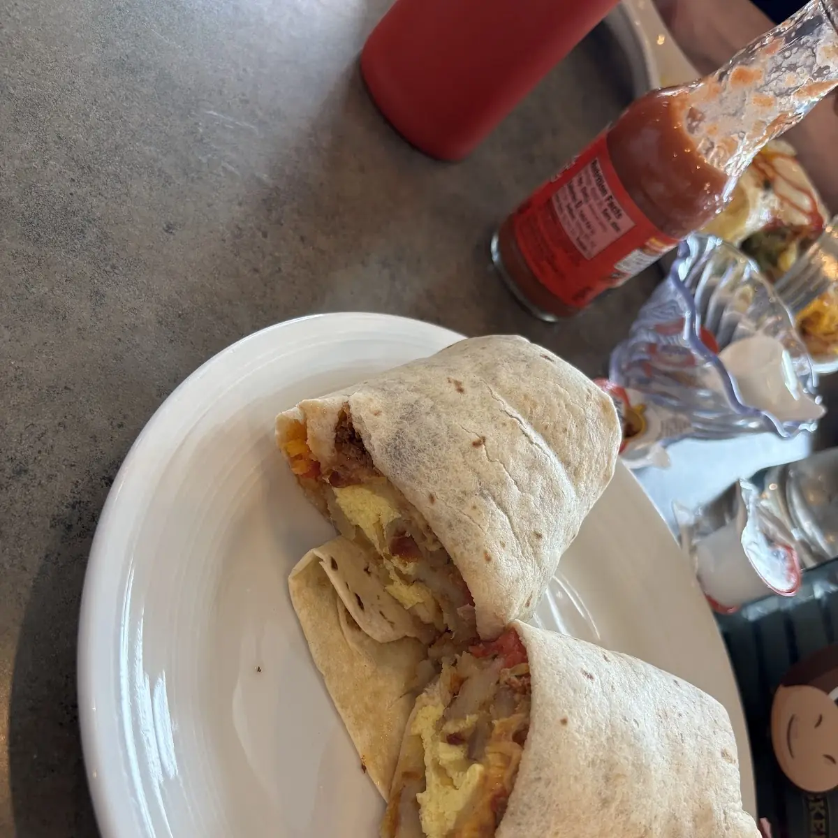 Chorizo Breakfast Burrito
