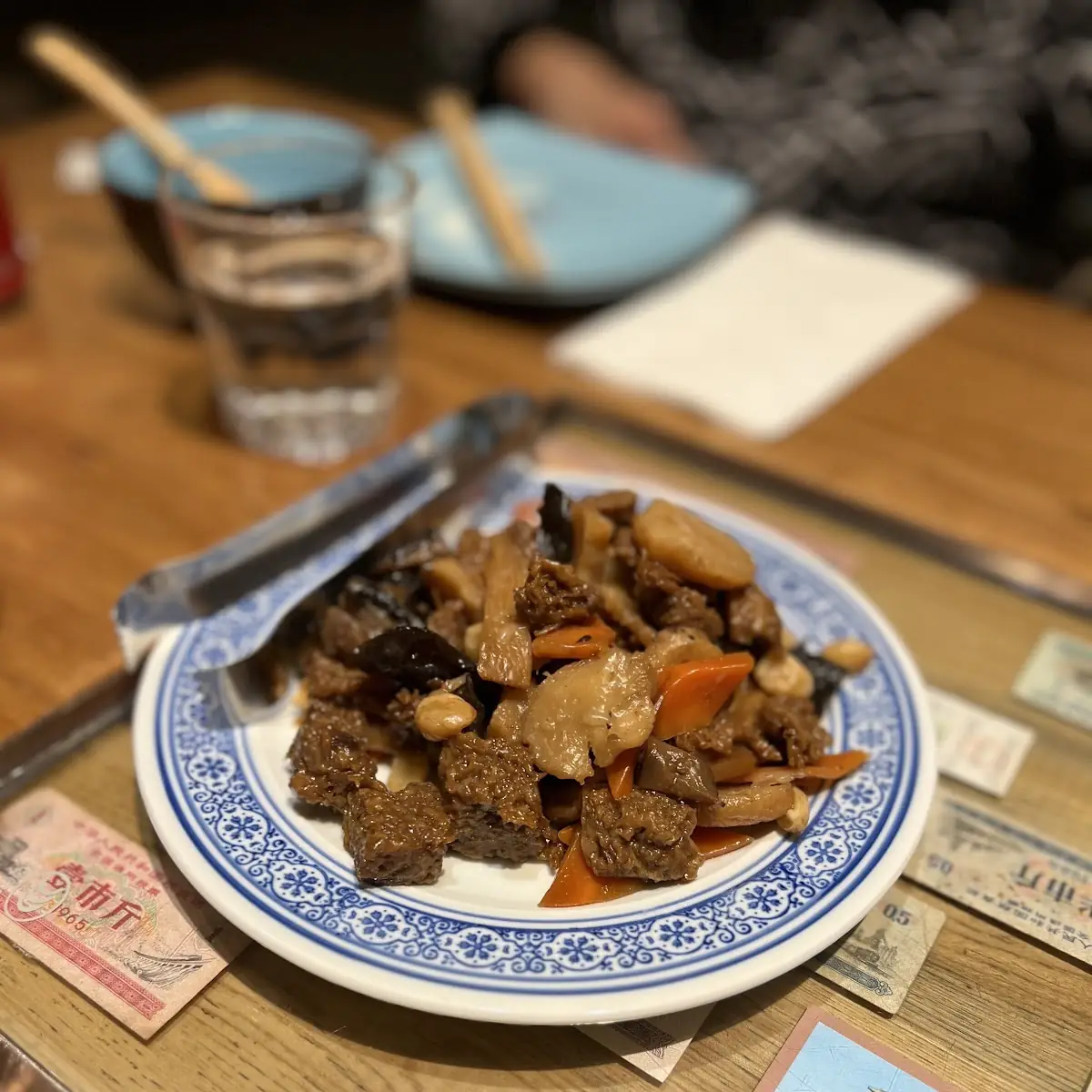 Mapo Tofu with Braised Sea Cucumber
