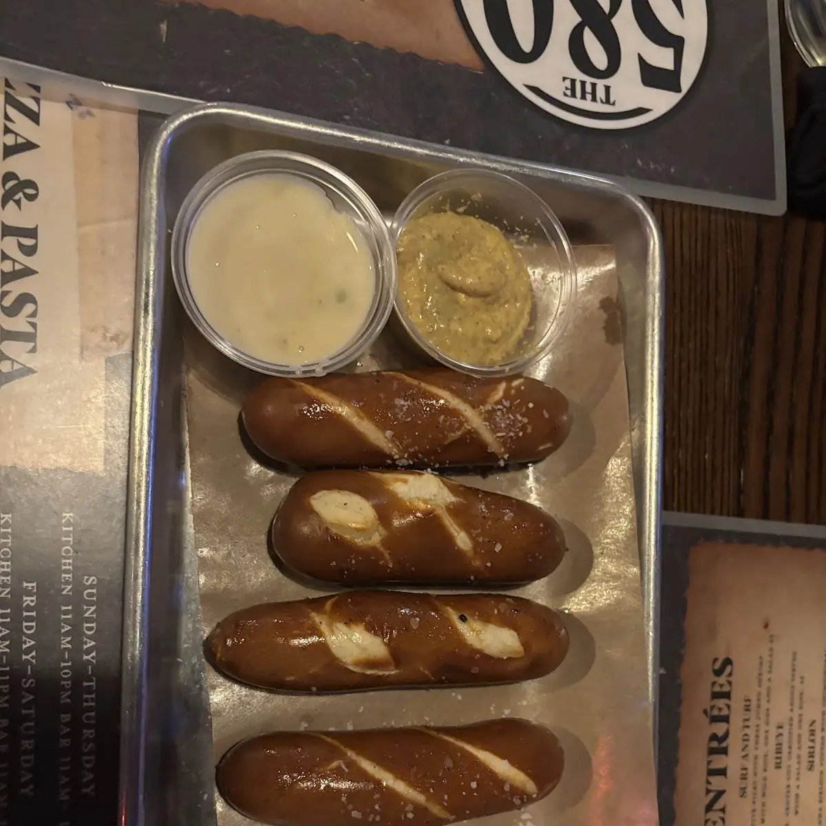 Pretzel bites