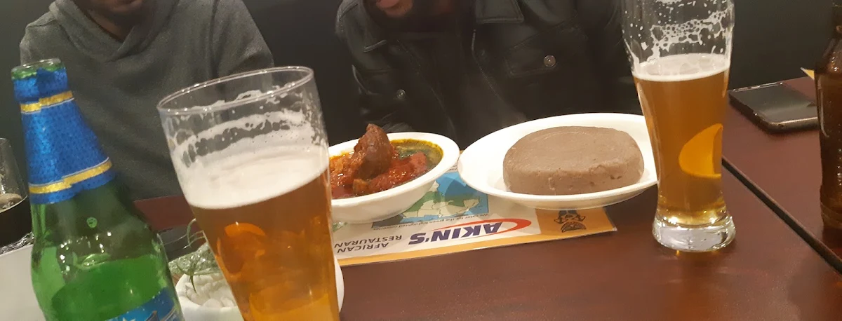 Amala and Gbegiri with Nigerian Premium Quality Beer
