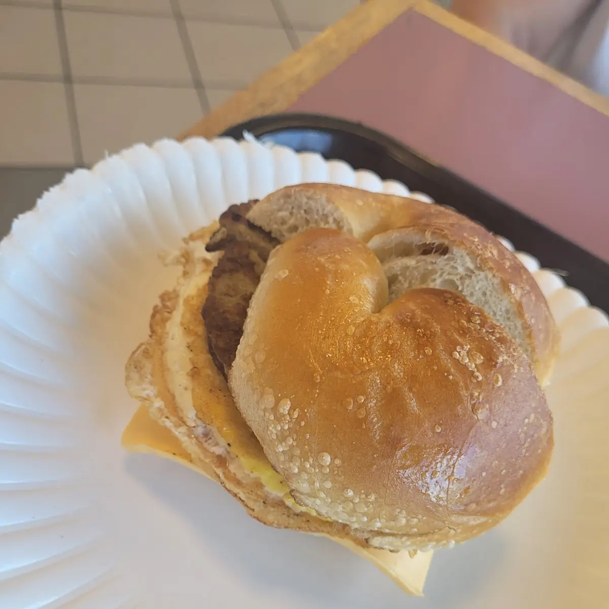 Bacon Egg and Cheese Bagel