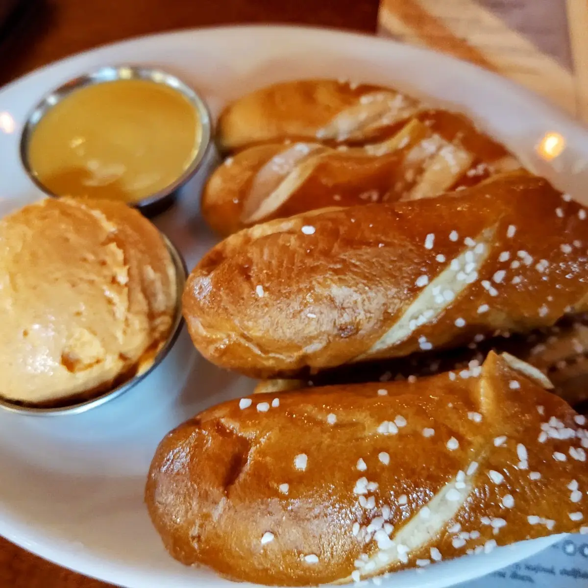 Pretzel Bites with Beer Cheese