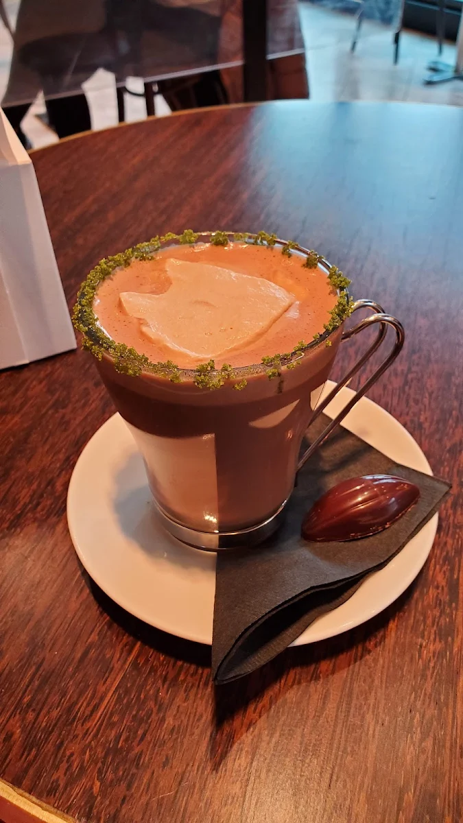 Pistachio Hot Chocolate