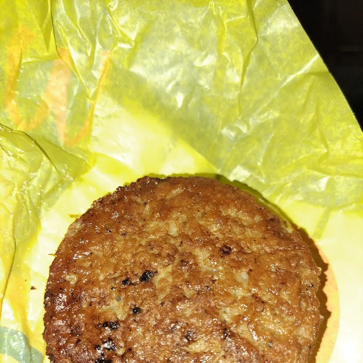 Dried Up Sausage Egg Mcmuffin