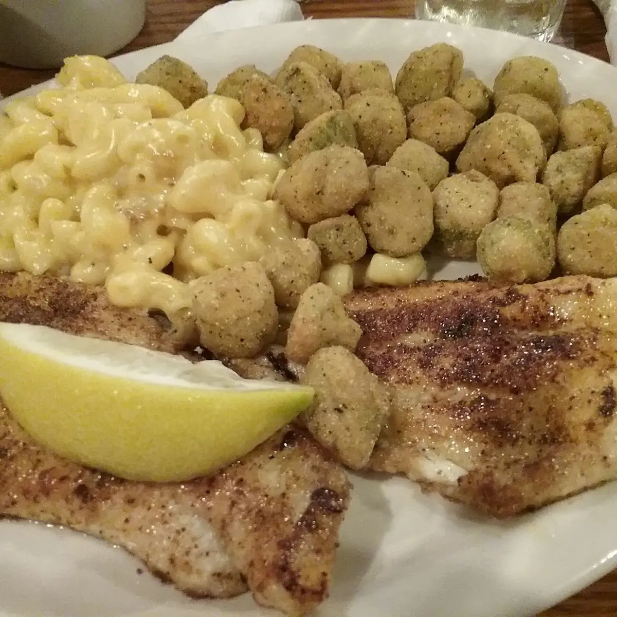 Grilled Catfish Dinner