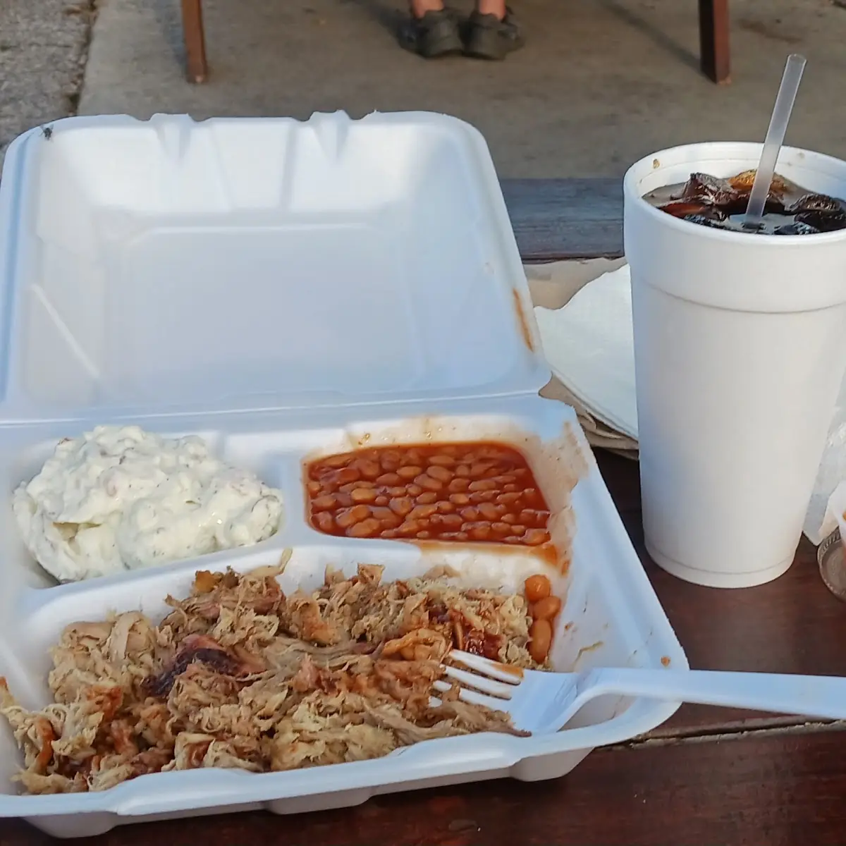 Smoked Pulled Pork Plate
