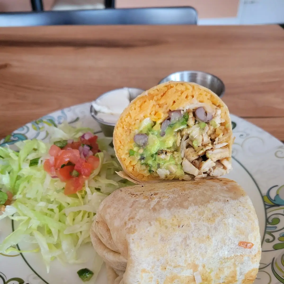 Pollo Chicken Burrito