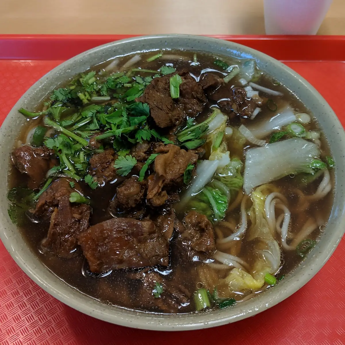 Spicy Beef Noodle Soup