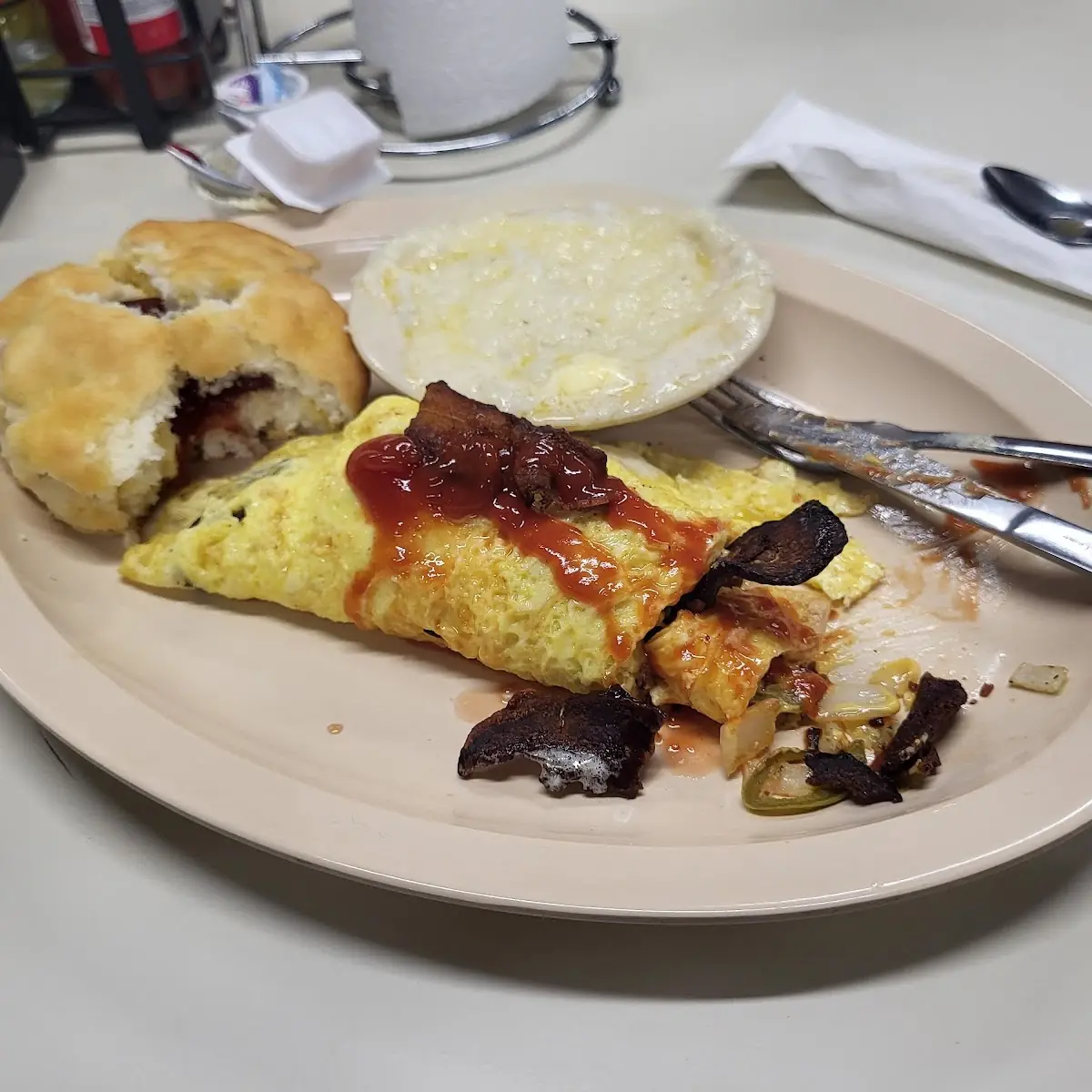Bacon Omelette
