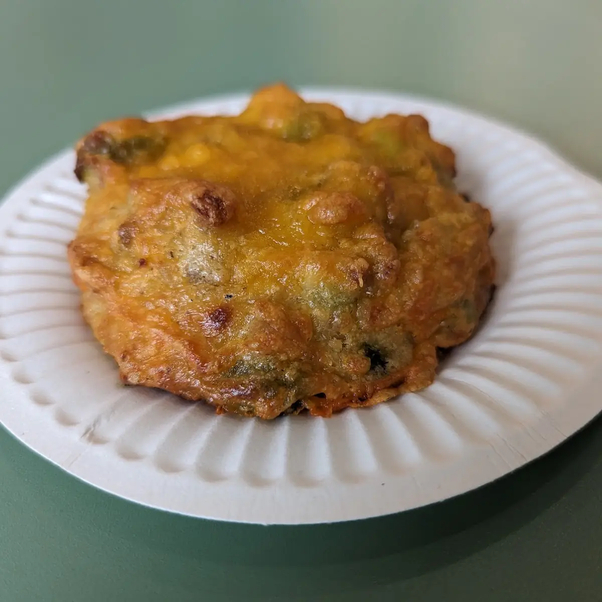 Sausage Egg and Cheese Cookie