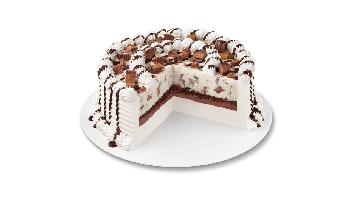 Chocolate Chip Cookie Dough Blizzard Cake