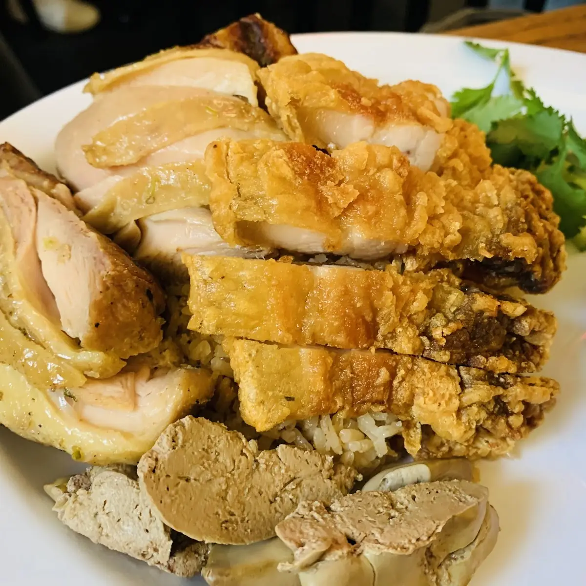 Thai Chicken Rice with Sauce