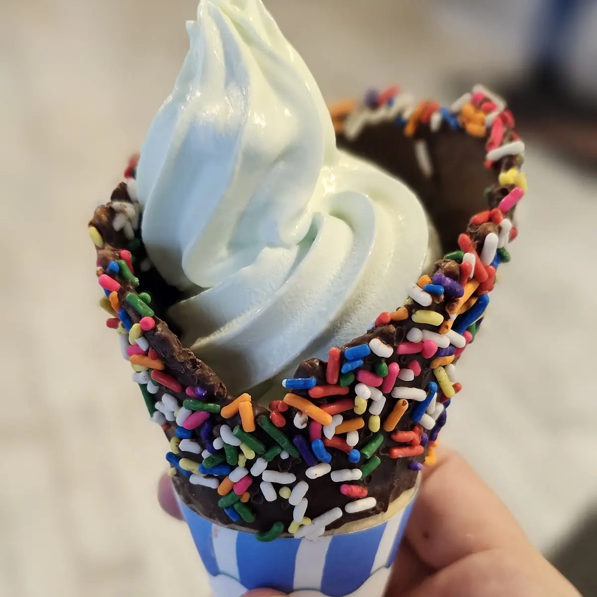Pistachio Soft Serve