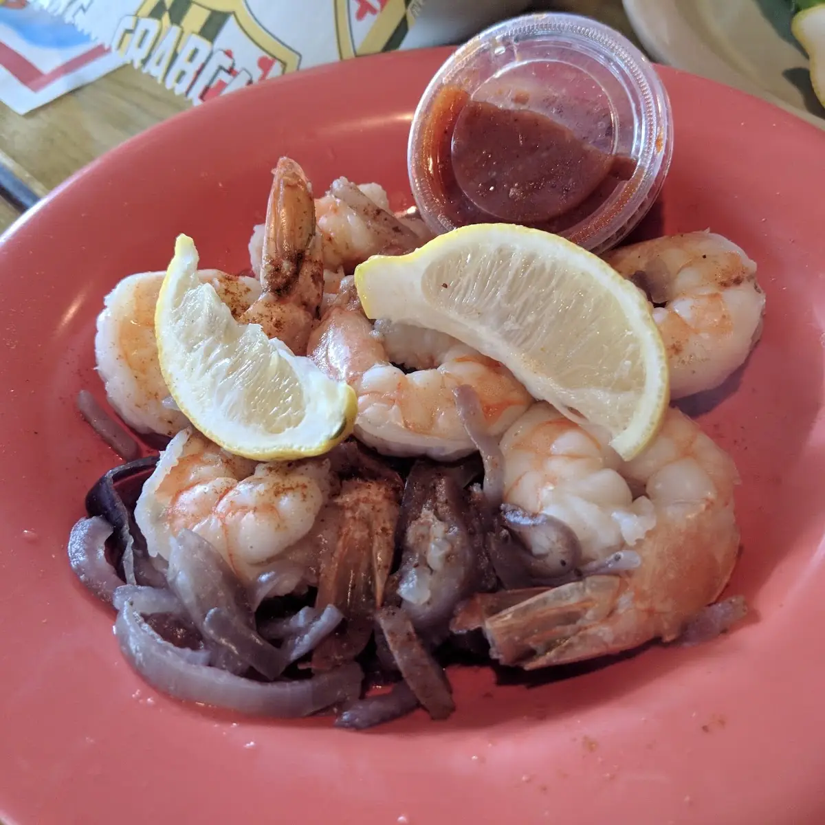 Steamed Shrimp