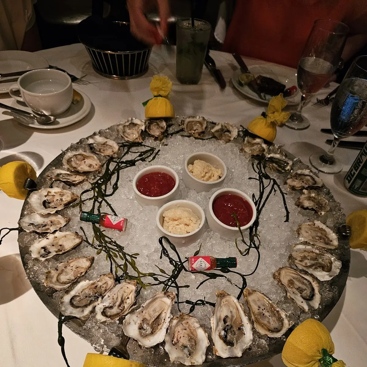 Oysters on Half Shell