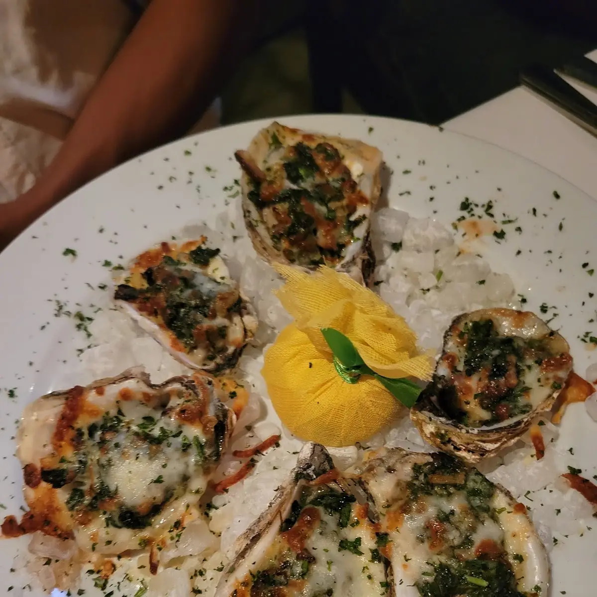 Oysters Rockefeller