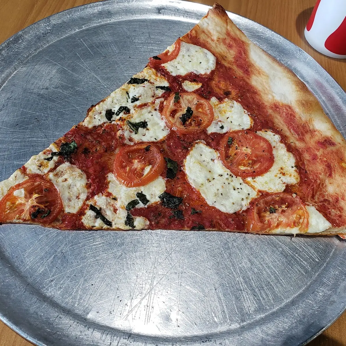 Margarita Pizza Slice