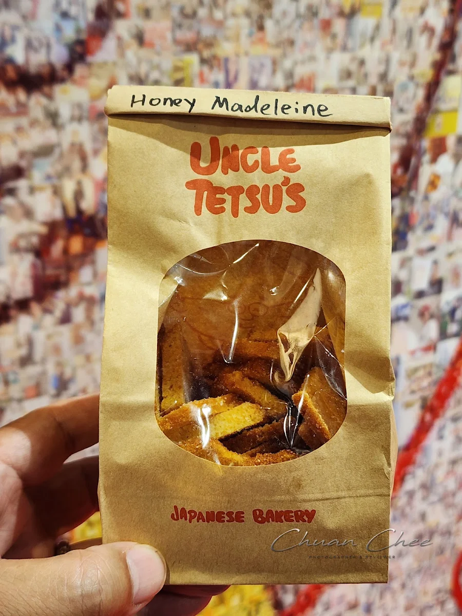 Honey Madeleine, Uncle Tetsu's Japanese Cheesecake at Bay & Dundas
