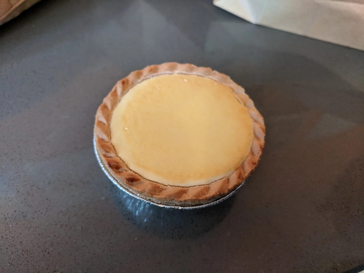 Triple Baked Cheese Tart, Uncle Tetsu's Japanese Cheesecake at Bay & Dundas