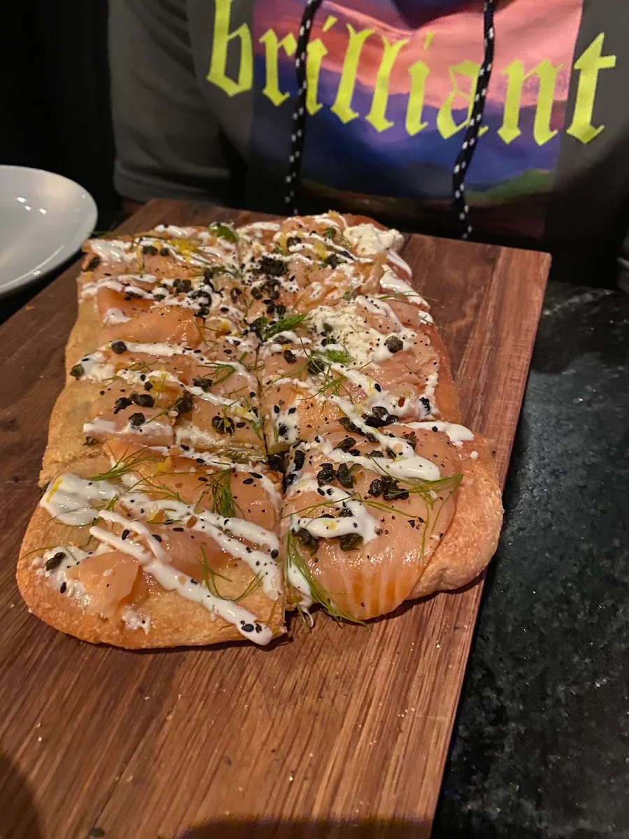 Smoked Salmon Flatbread
