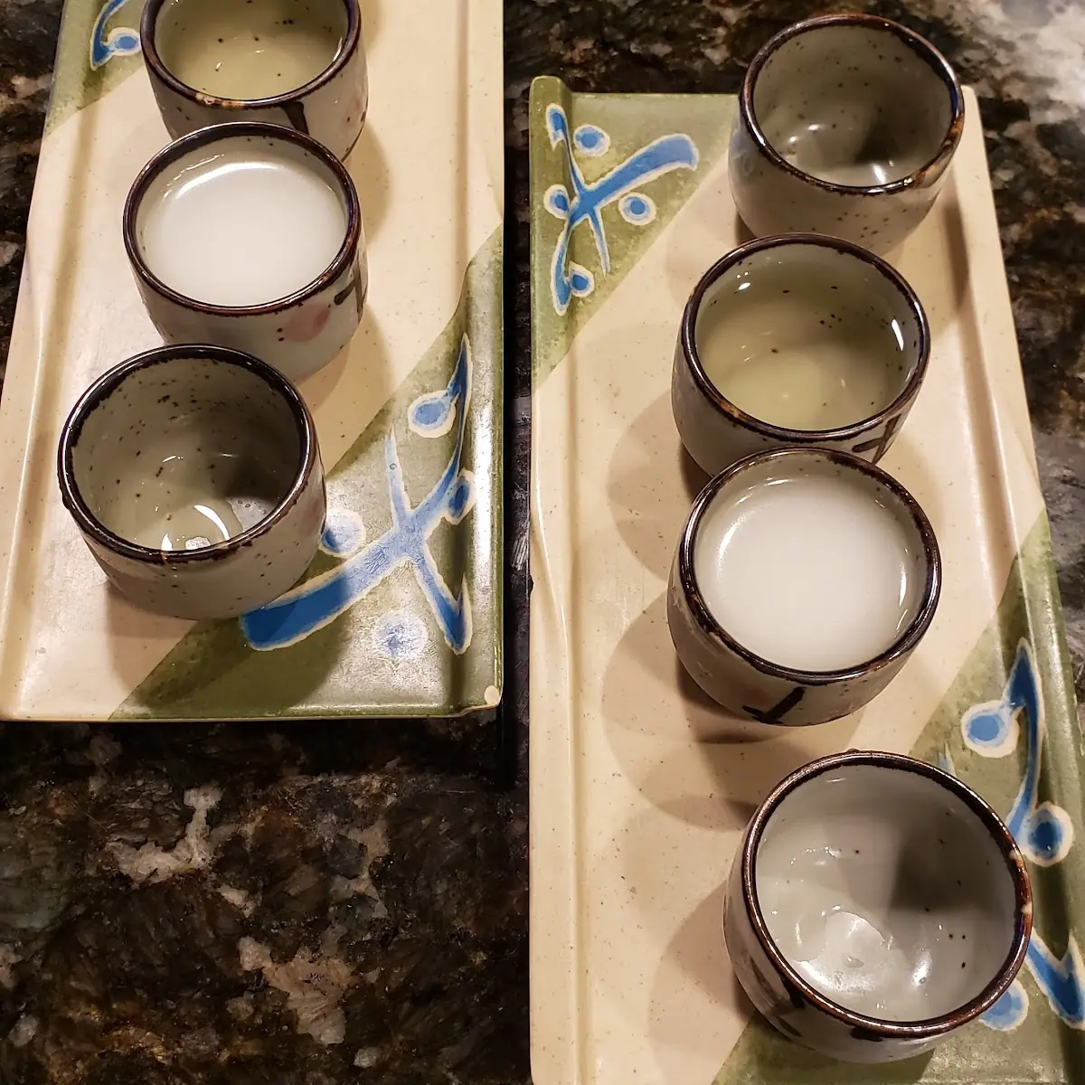 Sake Sampler Platter