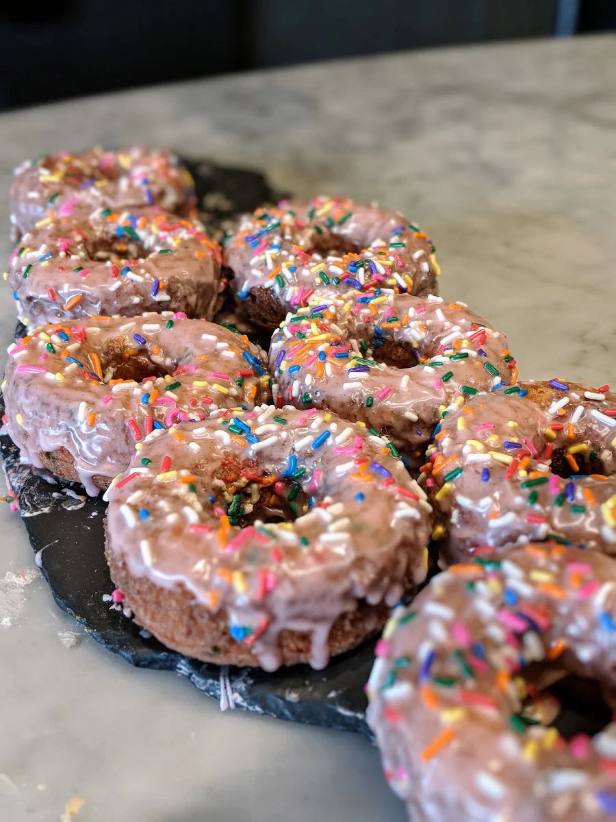 Birthday Cake Donut