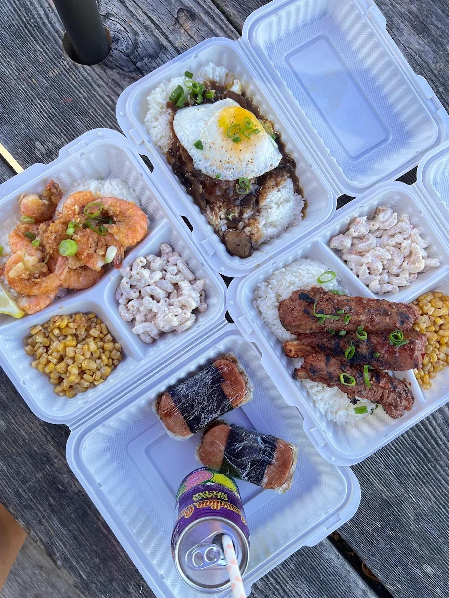 Small Huli Huli Chicken Plate, Aloha Hawaiian Grill