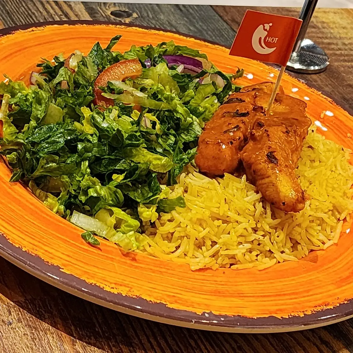 Hot Chicken & Rice Bowl