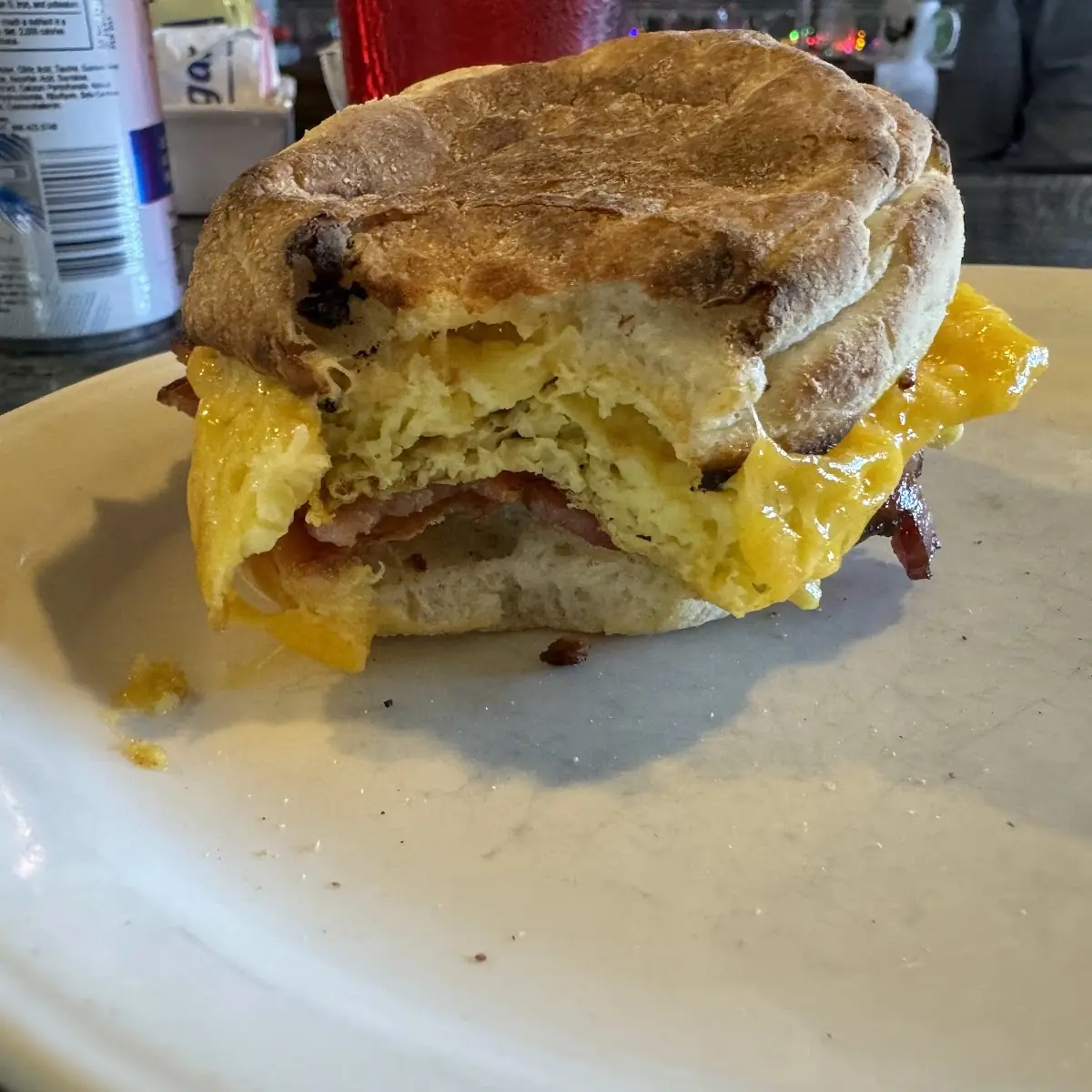Bacon Egg and Cheese Biscuit