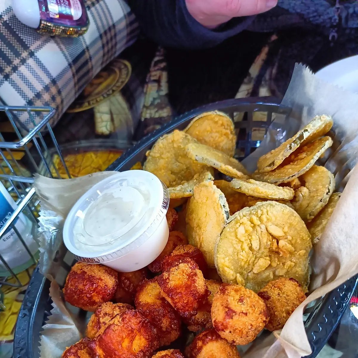 Fried Pickles and Cheese Curd