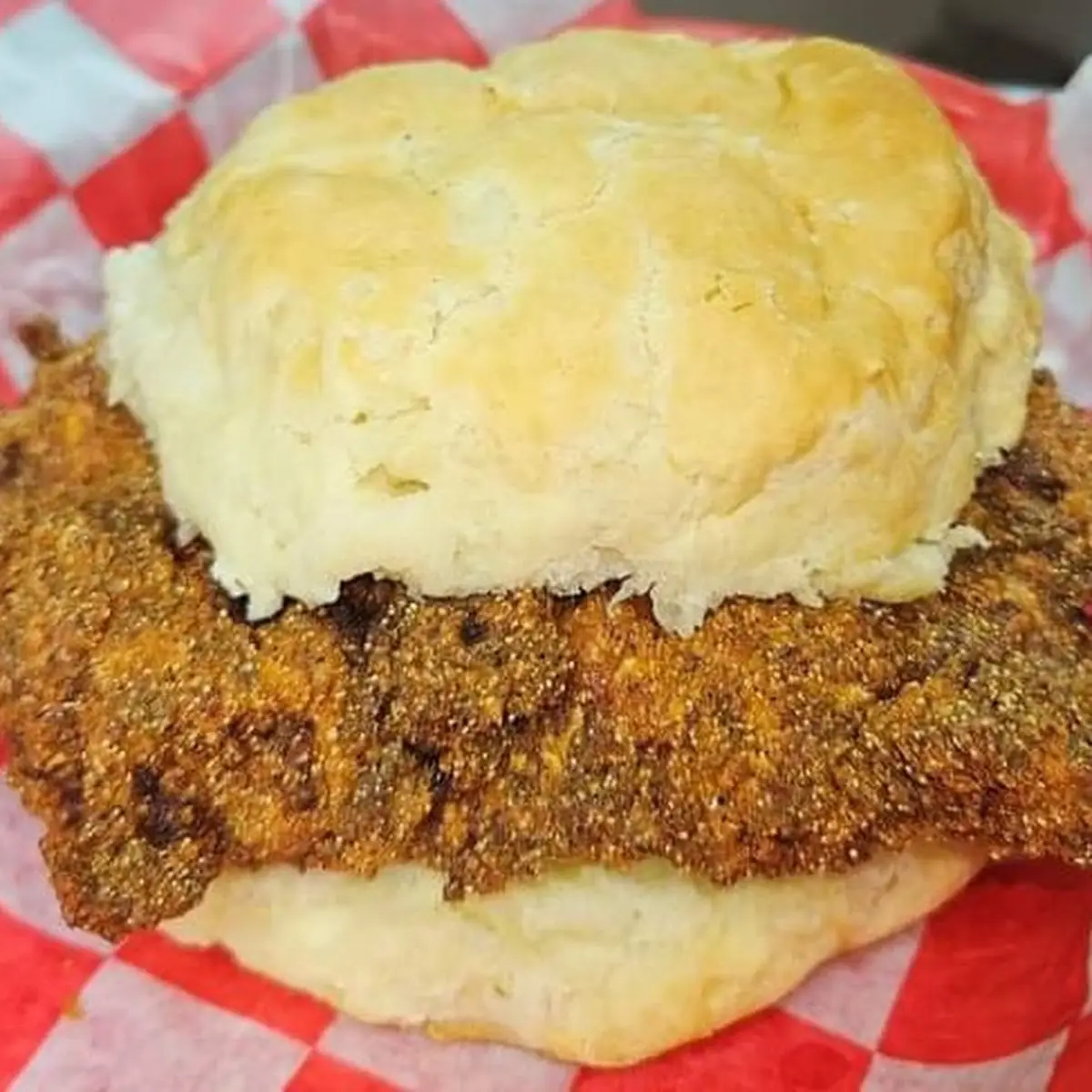 Spicey Chicken Biscuit