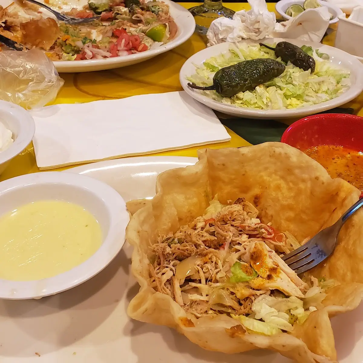 Chicken Taco Salad