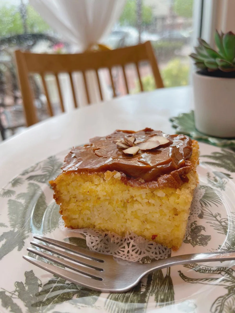 Coconut Almond Cake