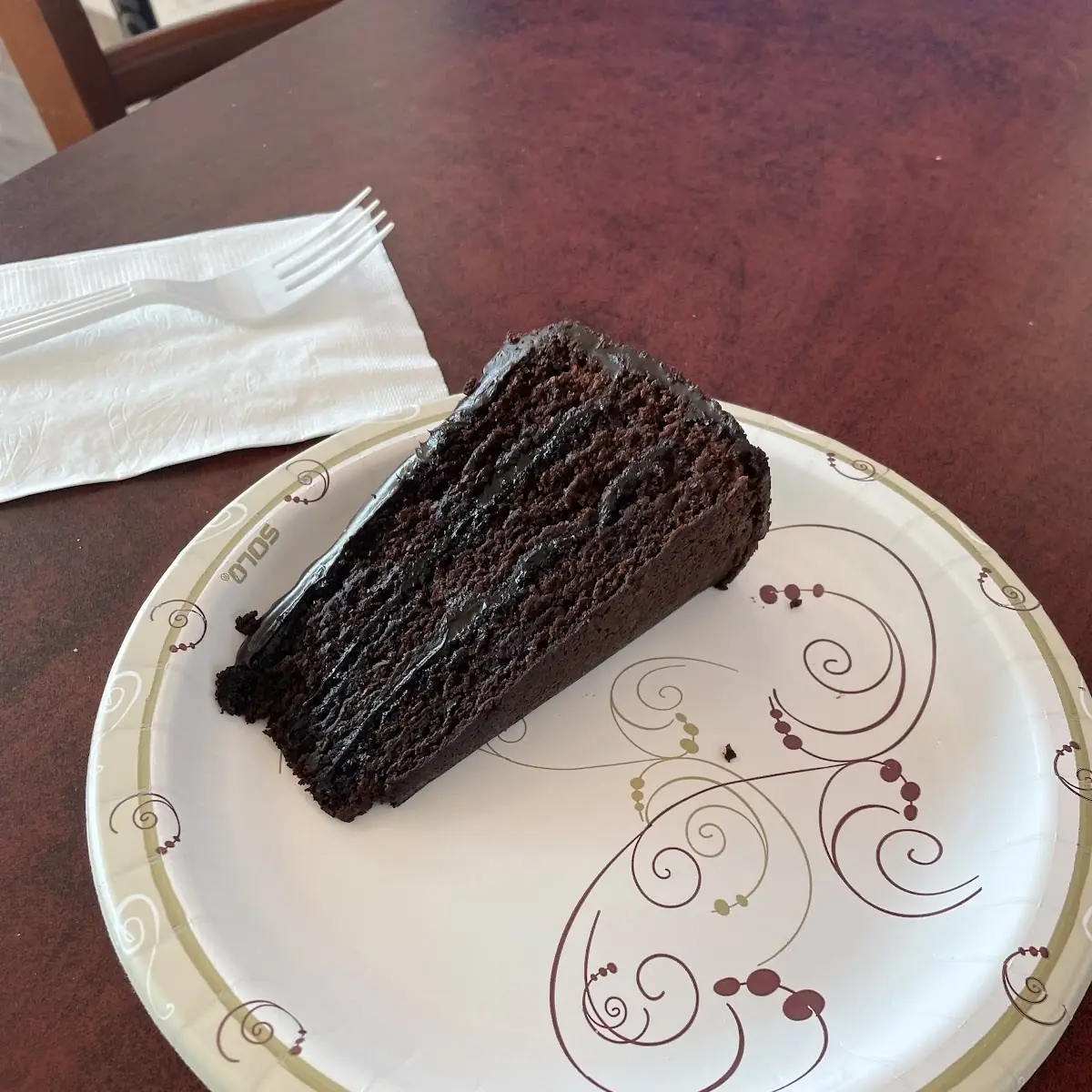 Chocolate Cake Slice